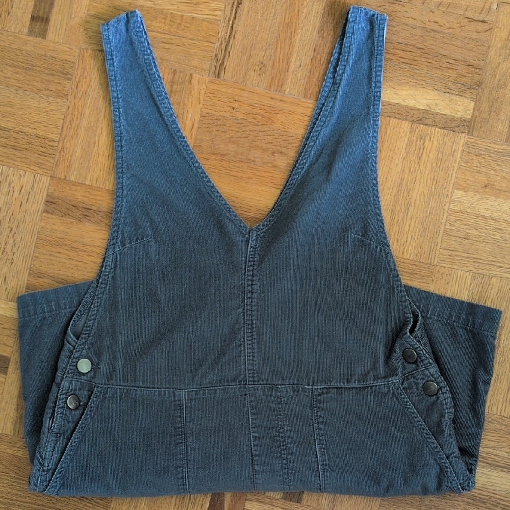 Toad & Co Corduroy V-Neck Romper 100% cotton - Picture 2 of 5